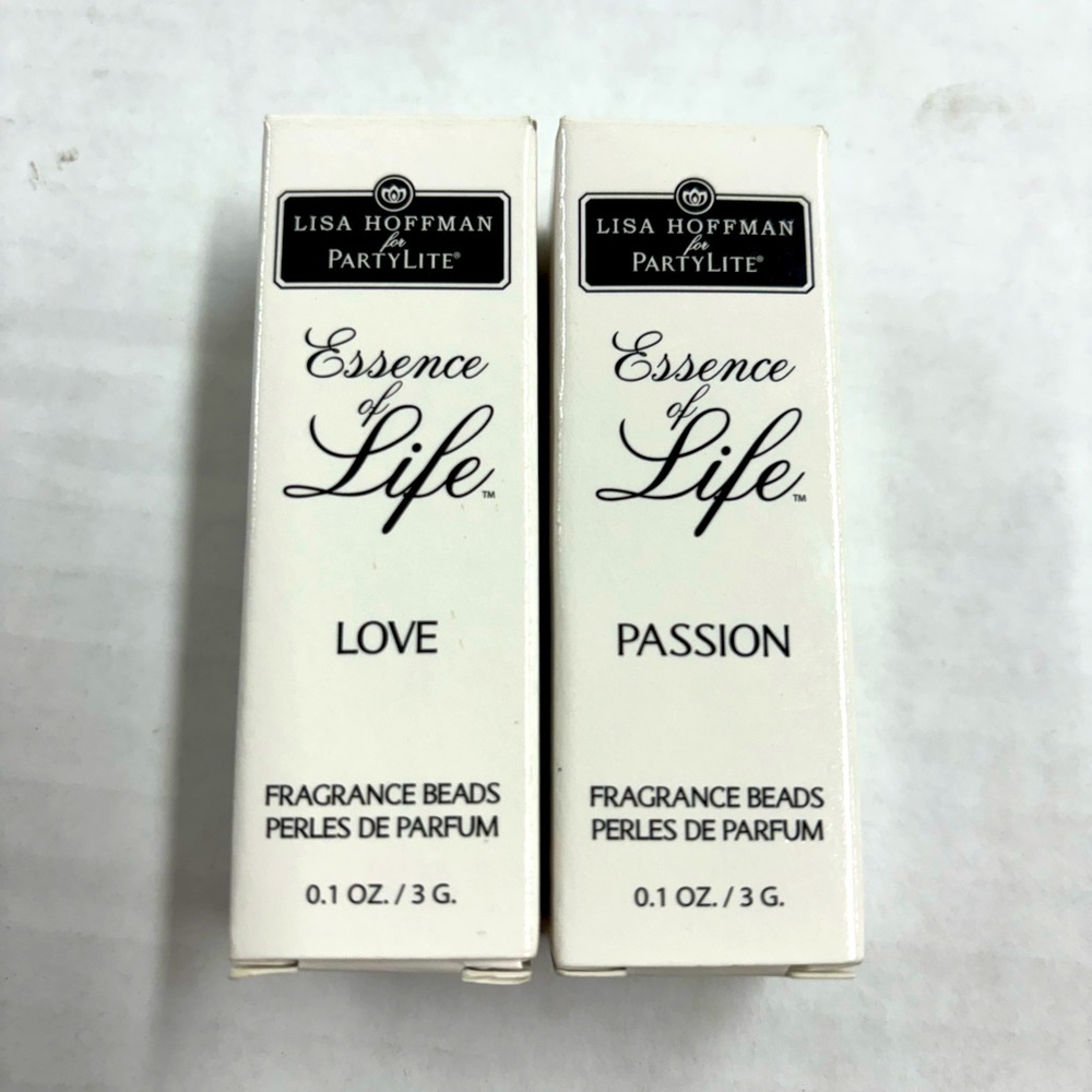 Partylite Lisa Hoffman Fragrance Beads with boxes